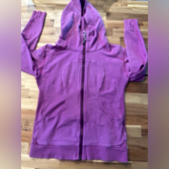 Lululemon  Cotton Fleece Scuba Hoodie Jacket | Size 6 - Picture 4 of 10
